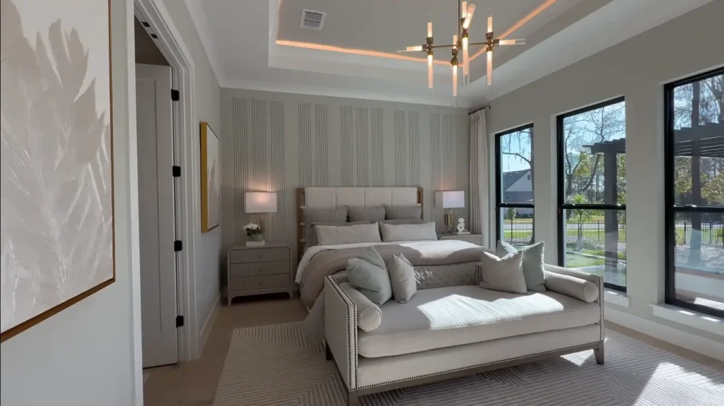 bedroom designing by home builder Woodway TX