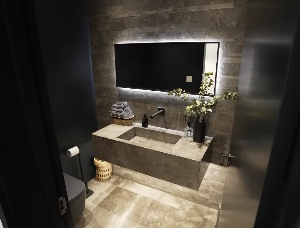Custom Home Builders Waco TX bathroom design